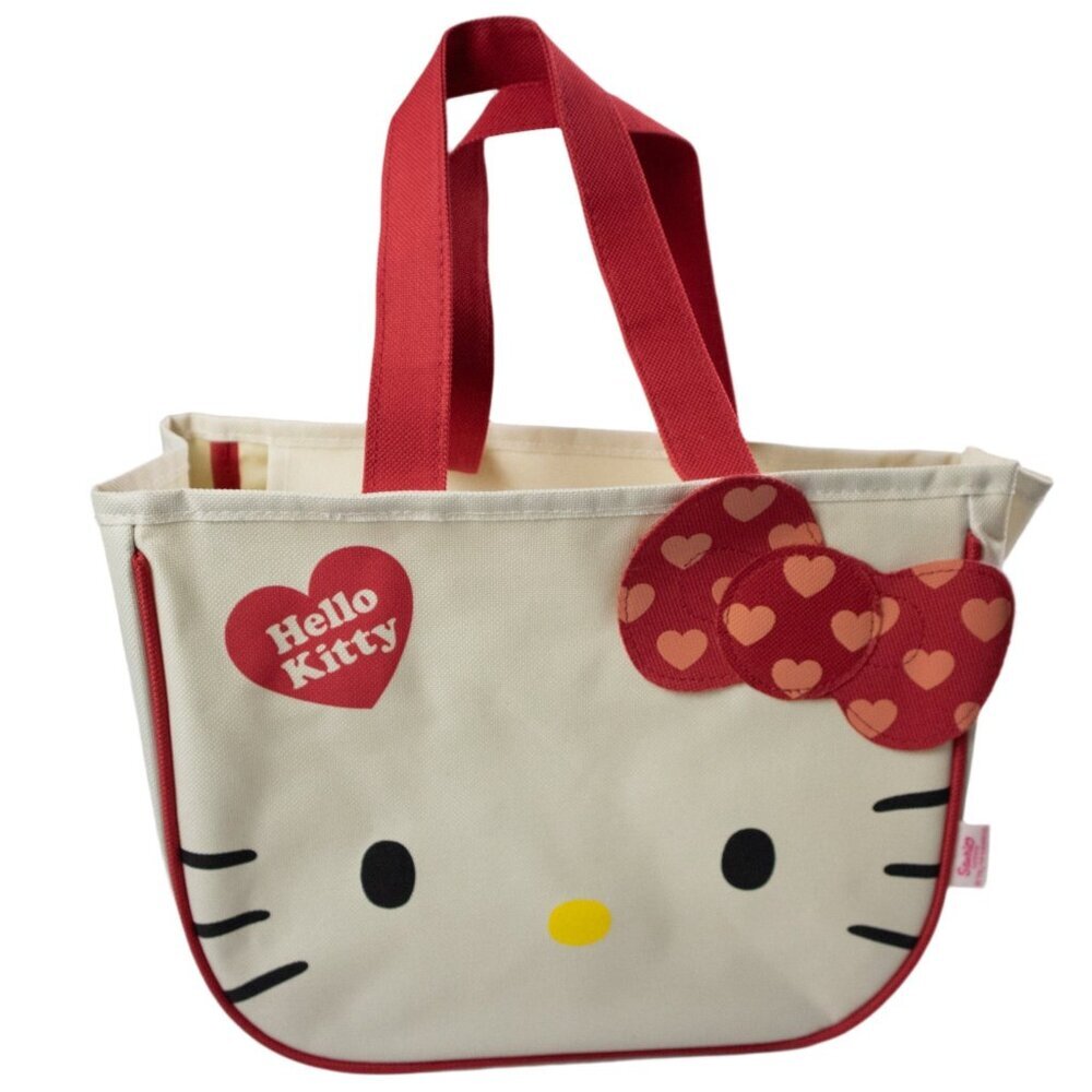 Hello Kitty Cotton Canvas Carry Bag / OS